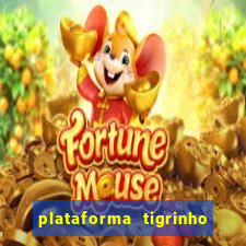 plataforma tigrinho 1 real